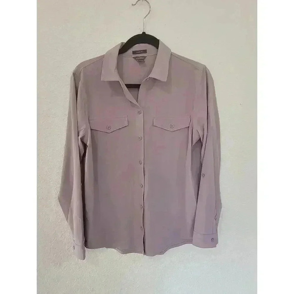 Eddie Bauer Womens classic fit button up breathable shirt size small‎ #7 - Picture 1 of 4